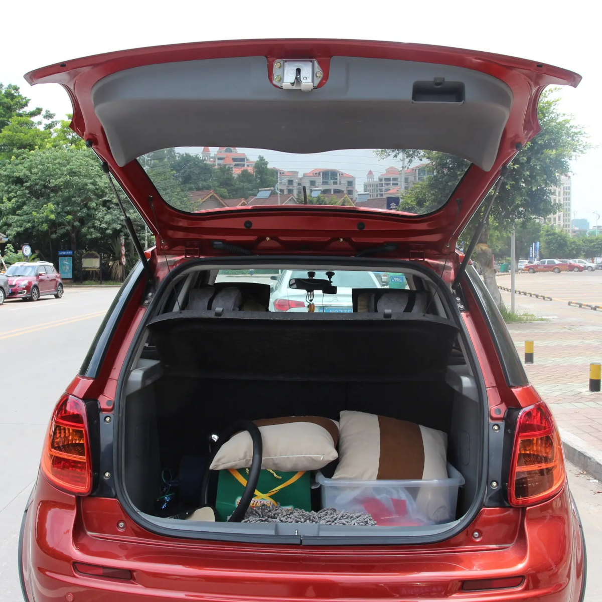 スズキsx4s-cross 2013-2021用リフトサポートロッド,トランクリア,ブーツテールゲートガスストラップ,81850-61m00