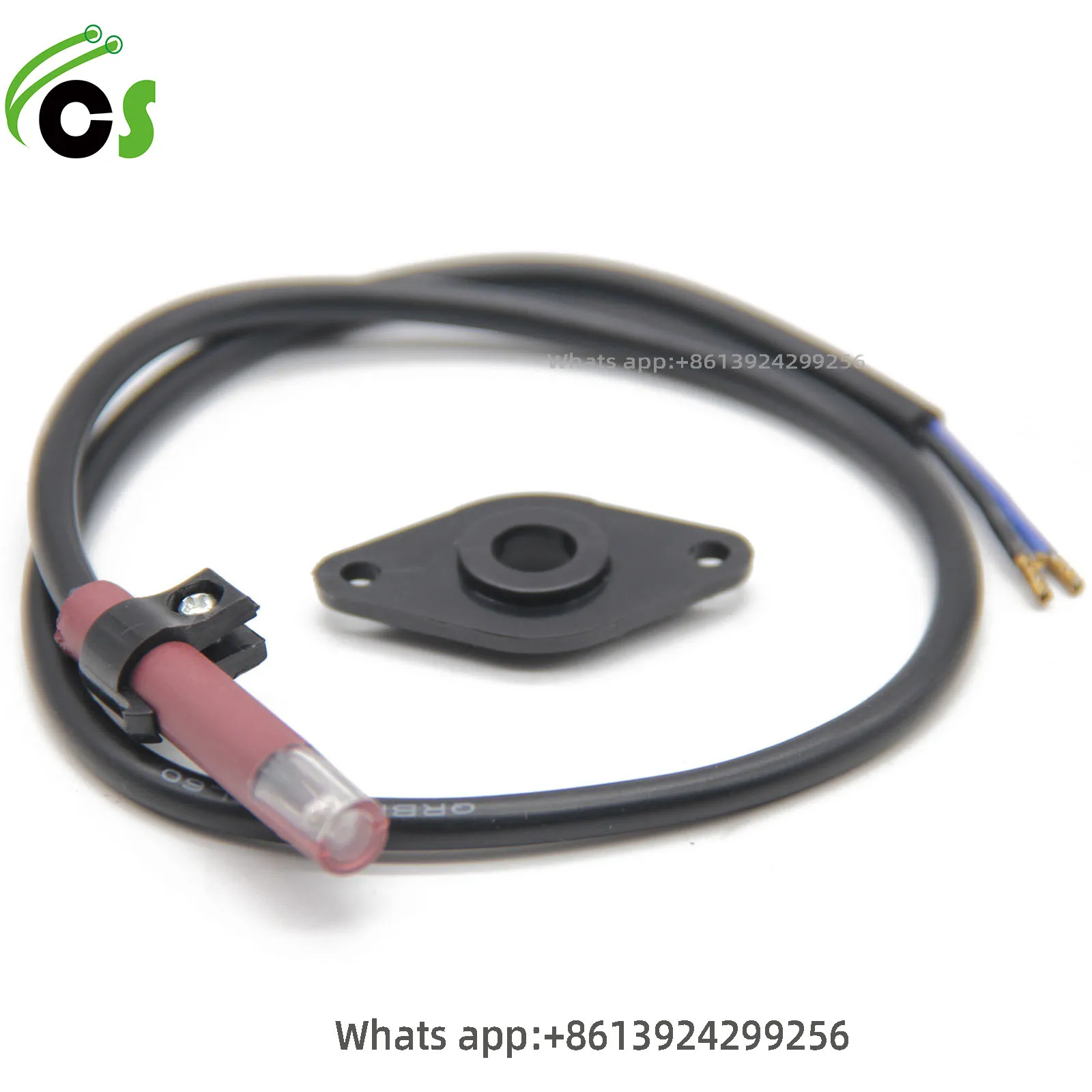 Csbao เครื่องตรวจจับเปลวไฟ QRB1โฟโตไวต่อแสงตรวจจับเตา QRB1แดงโฟโตเซลล์สำหรับเผาน้ำมัน
