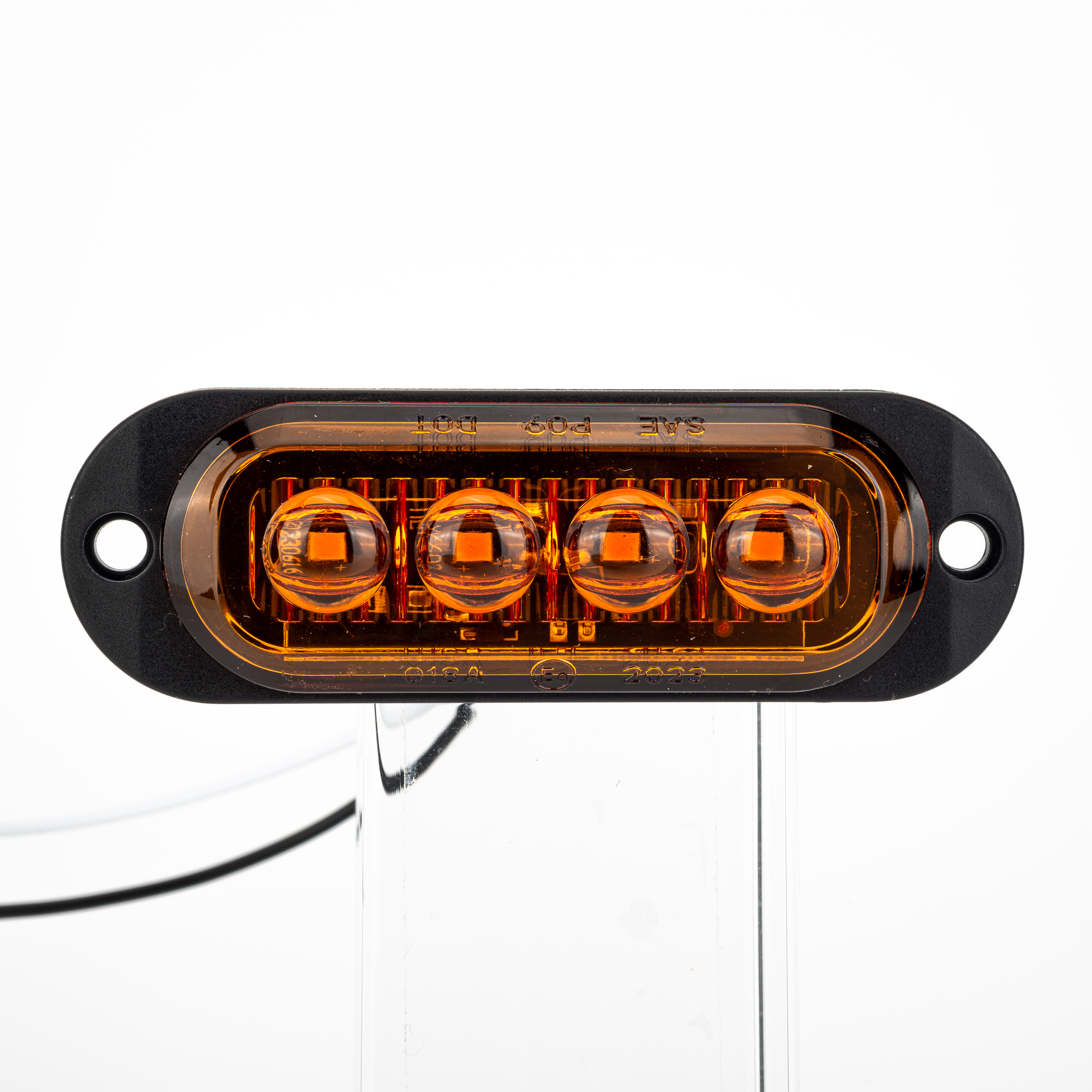 4 個トラック照明 LED トレーラーライトレンズサイドランプマーカーライトテールライト LED 12 V/24 V トレーラーアクセサリー警告ランプ