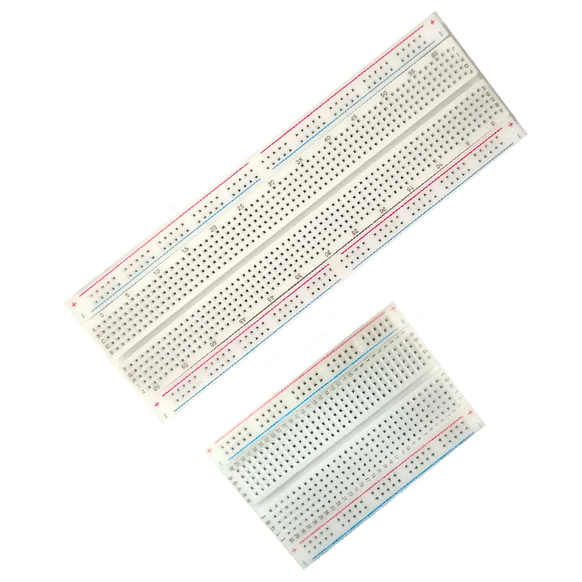 400/830 MB-102 จุด Breadboard 830 จุด Breadboard Solderless PCB 400 หลุม Breadboard MB102 ทดสอบพัฒนา DIY