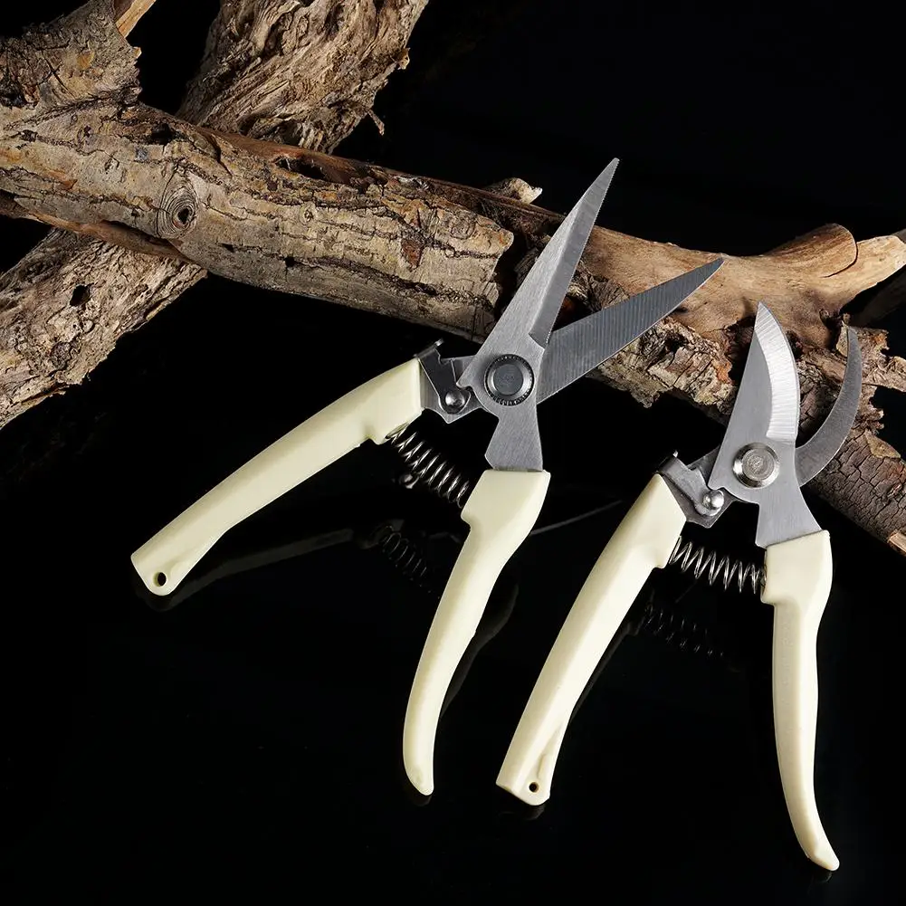 Pruning Garden Scissors Professional Outdoor Gardening Flower Tree Branch Bypass Garden Pruner Hand Shear Clipper Tool