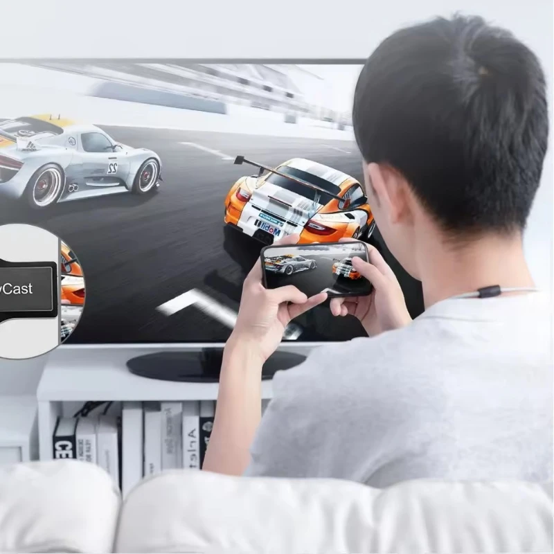 1080P M2 Plus compatible con HDMI TV Stick WIFI Display TV Dongle receptor Anycast DLNA compartir pantalla para IOS Android Miracast Airplay