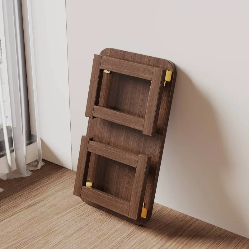 Mesa de trabajo plegable de 60x37x30cm, mesa de centro Tatami para el hogar, cama para aprender a escribir la computadora, mesa baja con ventana de Bahía
