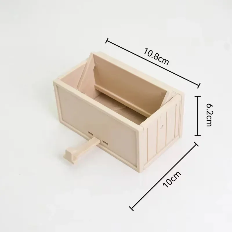 Creative Storage Rack Car Garage Key Holder With Opening Door Wall Mount Key Rack Multifunctional Easy Installation Car Key Hook