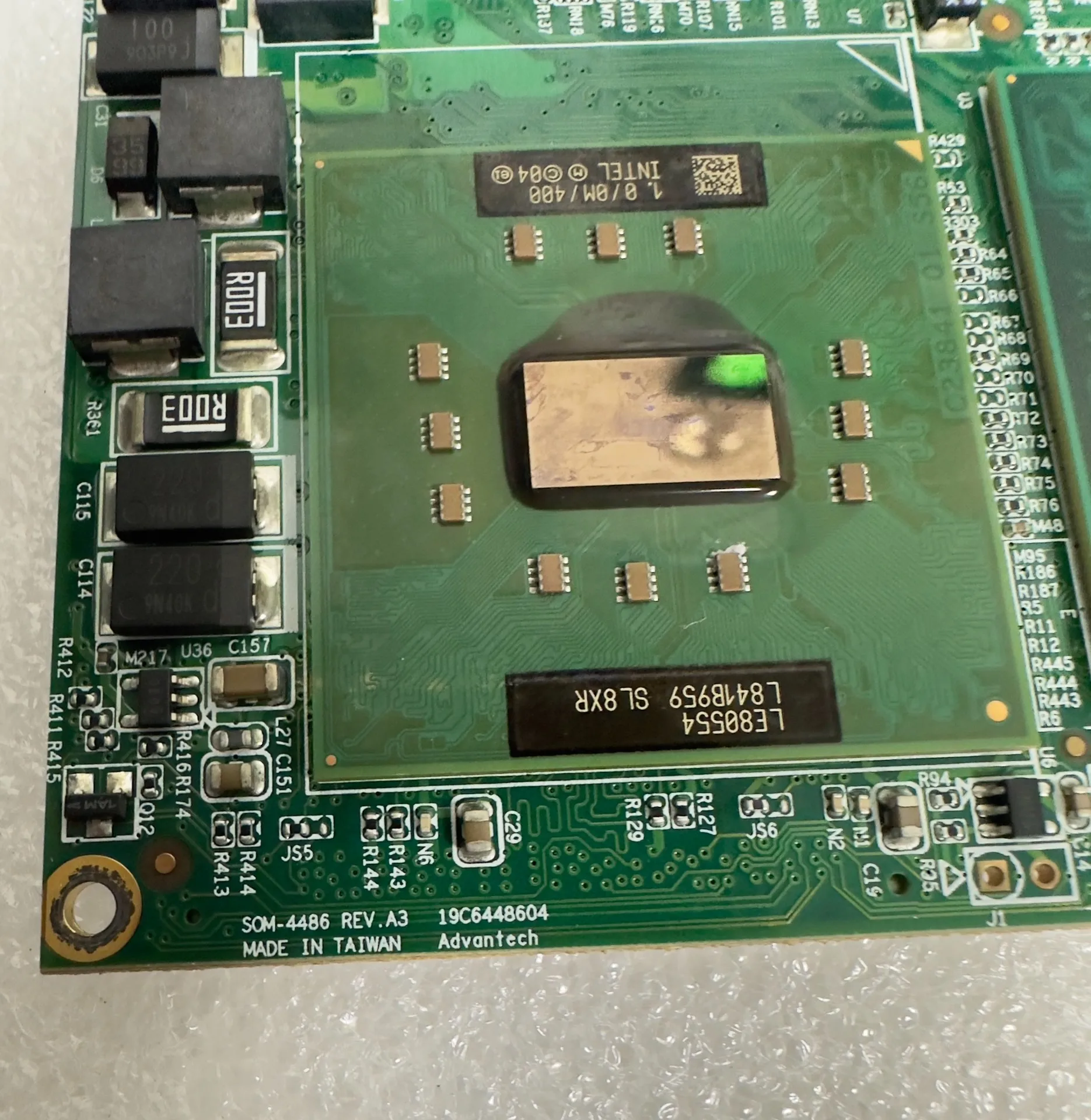 Известный бренд — встроенный процессор с платой SOM-4486 REV: A3 ETX (тест и отправлено)