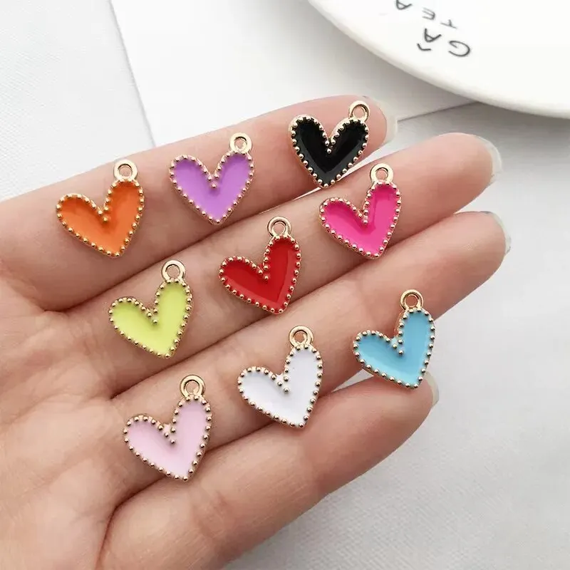 30/50 stücke Von Zufällig Tropft Öl Perlglanz Muschel Shell Seestern Diy Schmuck Zubehör Armband Ohrringe Anhänger Legierung