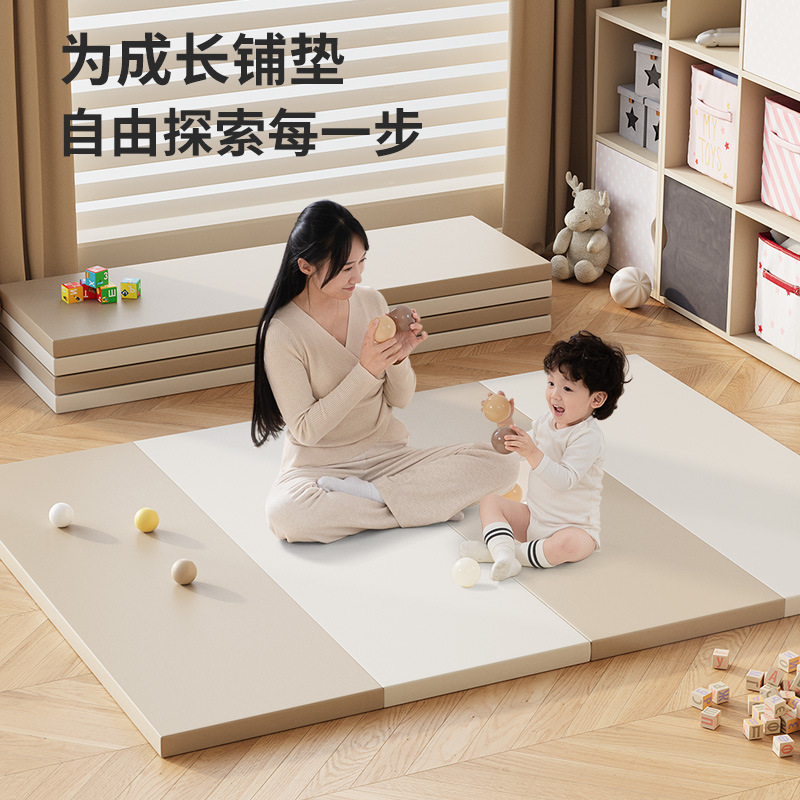 Baby verdickte kriechende Boden matte faltbare Puppe Wohnzimmer Säuglings heim Kinderspiel matte