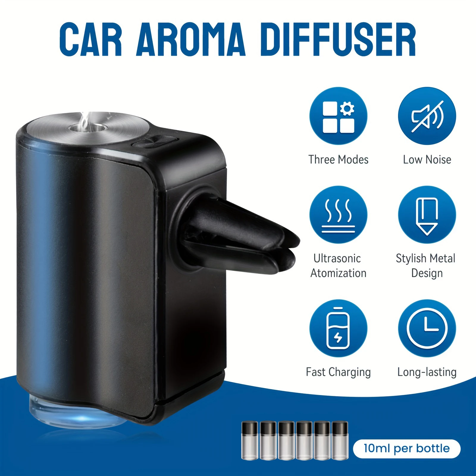Neue Smart Auto Air Aromatherapie Diffusor Auto Lufterfrischer Luftbefeuchter Aromatherapie Lufterfrischer Entfernen Gerüche Auto Zubehör