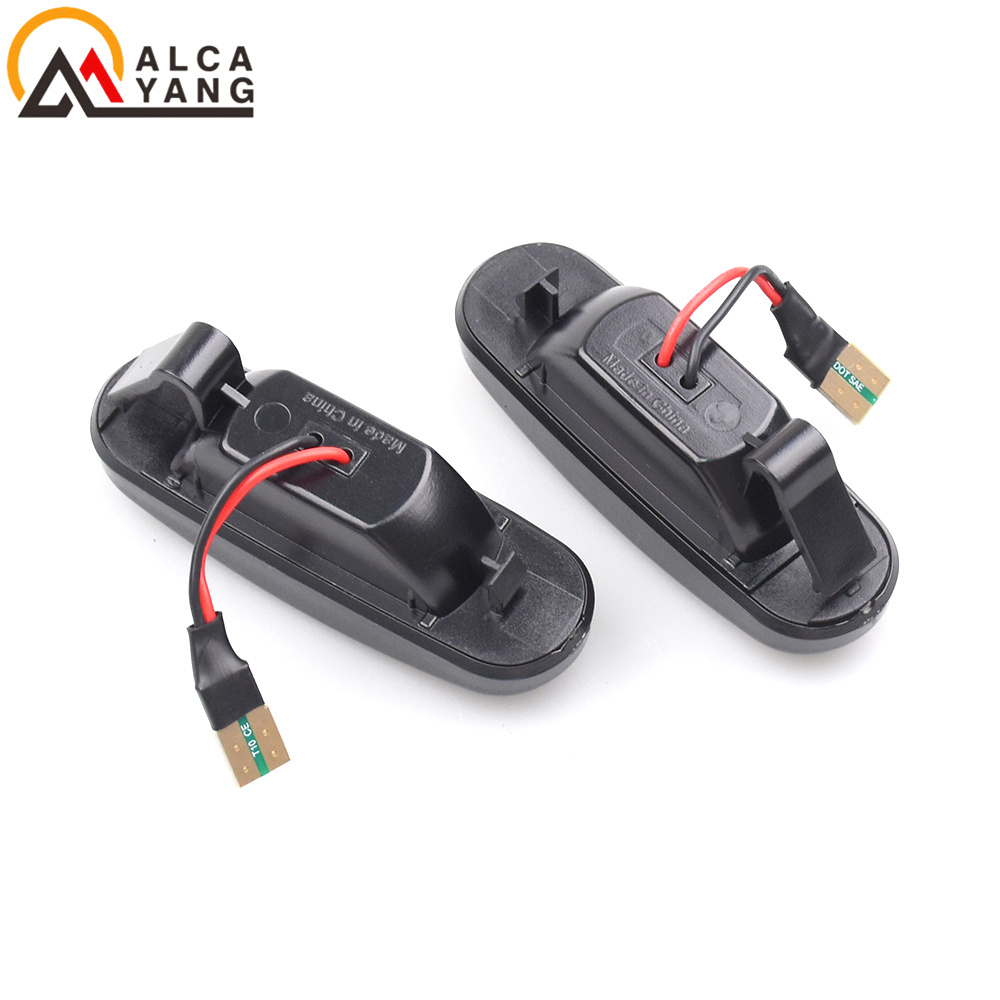 2 Chiếc Cho Fiat Panda 169 Grande Punto Inkl. Evo Doblo Fiorino Linea Ý Tưởng Năng Động Đèn LED Bên Cột Mốc Sáng Repeater Đèn