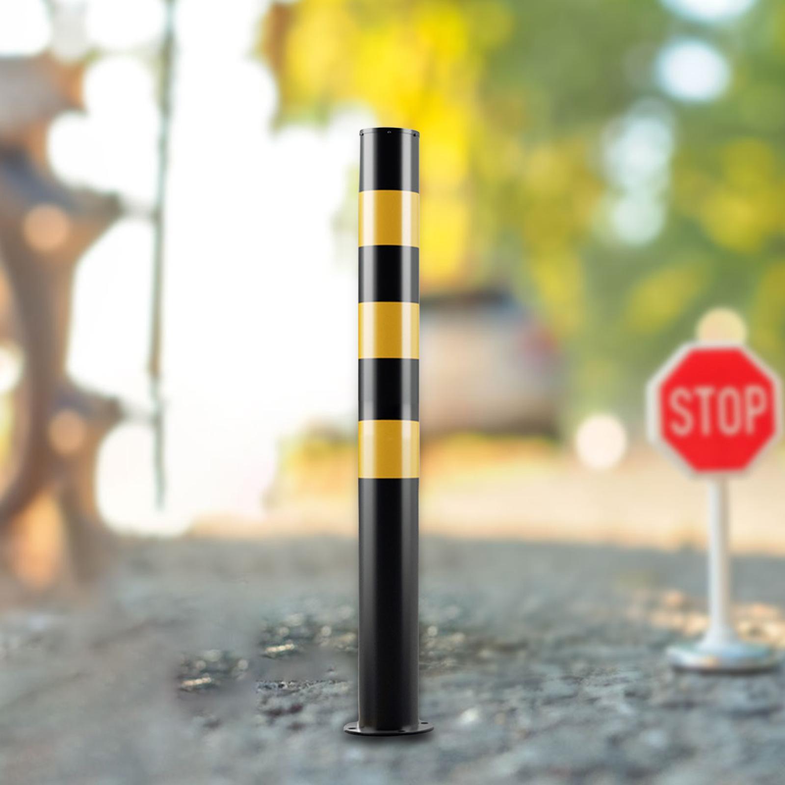 安全ボラードポスト金属製頑丈な保護アクセサリー高さ30フィート駐車ボラードストリートレーン駐車場ホテルスーパーマーケット歩道用