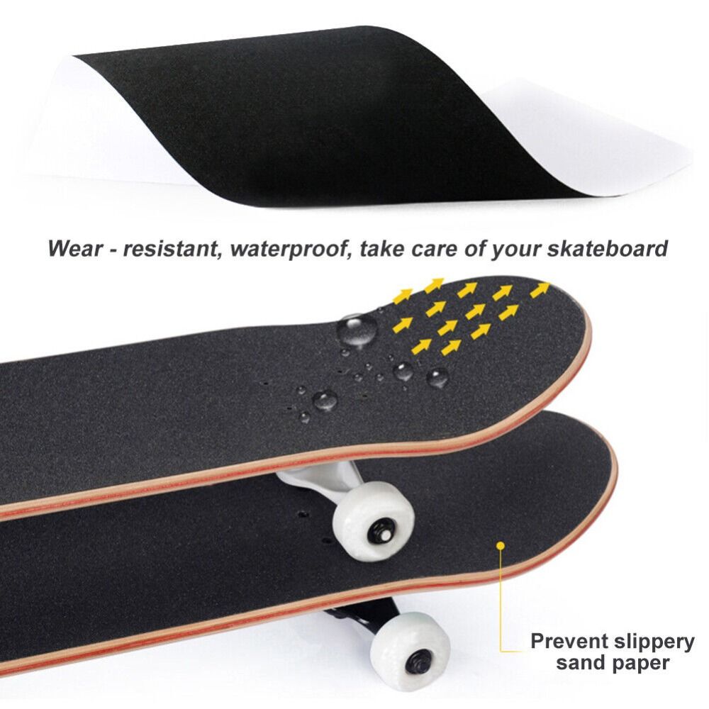Skateboard Deck Schleifpapier Grip Tape Skating Board Longboard Schleifpapier Griptape Skating Board Aufkleber Skateboard & Zubehör