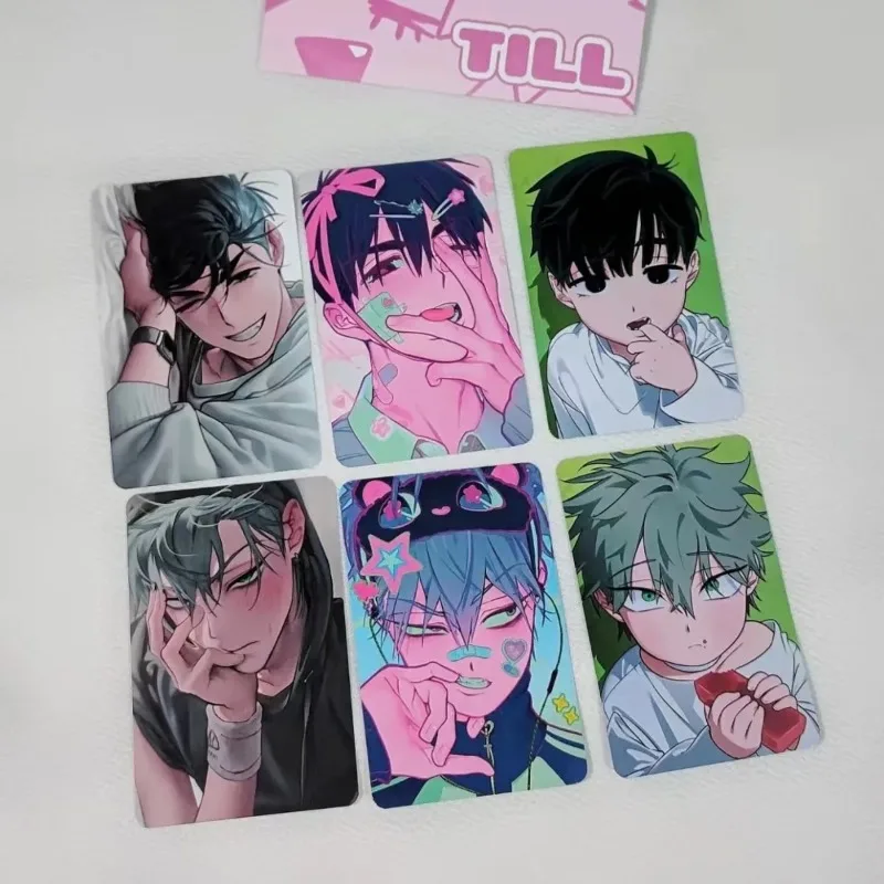 Alien Stage Anime Card Ivan Till Phone Small Card 3inch Childrens Stationery Collection Couples Freinds Gift Waterproof Bookmark