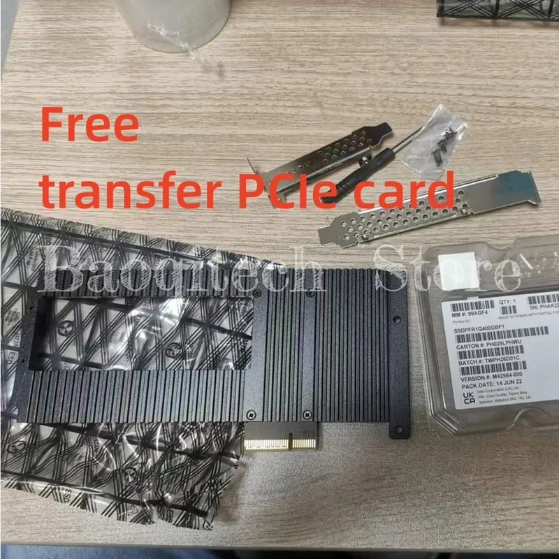Free shipping new original P5801X 400G E1. S interface Enterprise level solid-state drive SSDPFR1Q400GBF1 For Intel OPTANE SSD