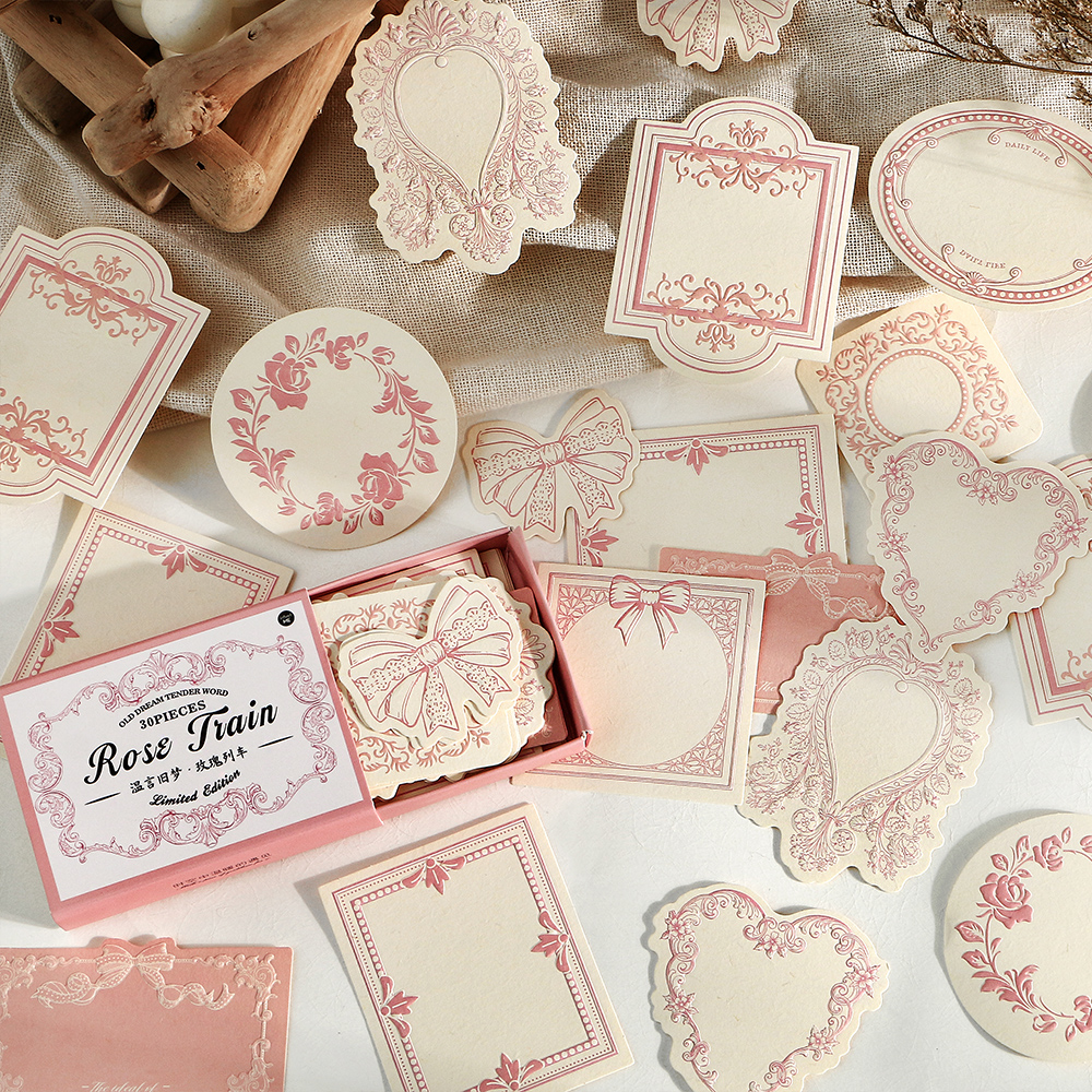 30 枚フレームワーク Posted it 付箋パッドメモ帳 Posits Papeleria ジャーナル学校文具事務用品