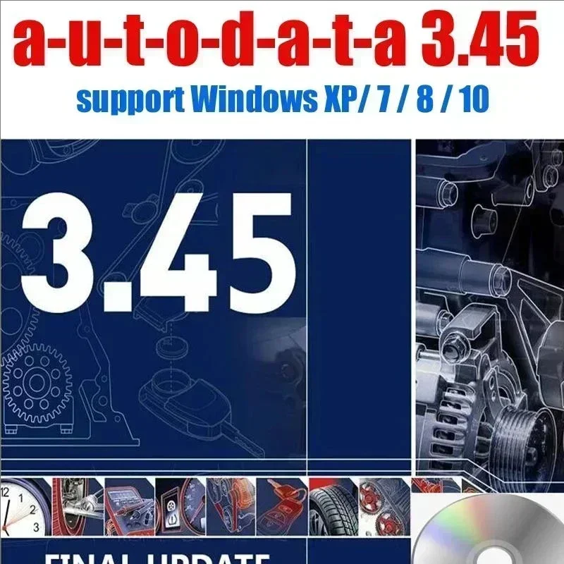 Hot AutoData último software para automóvil 3,45 + datos de taller vívidos Atris-Stakis Technik 2018.01V múltiples idiomas polaco español Li