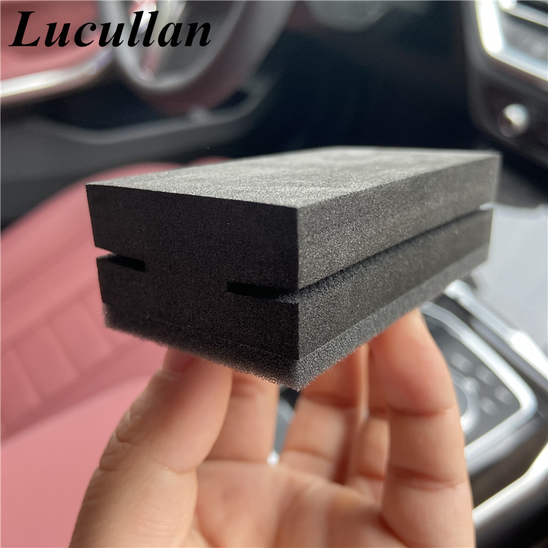 Lucullan Mới Chống Thả Xe Thiết Kế Lớp Phủ Gốm Đầm Applicator Kính Tự Động Sơn Nano-Áo Khoác Bọt Biển