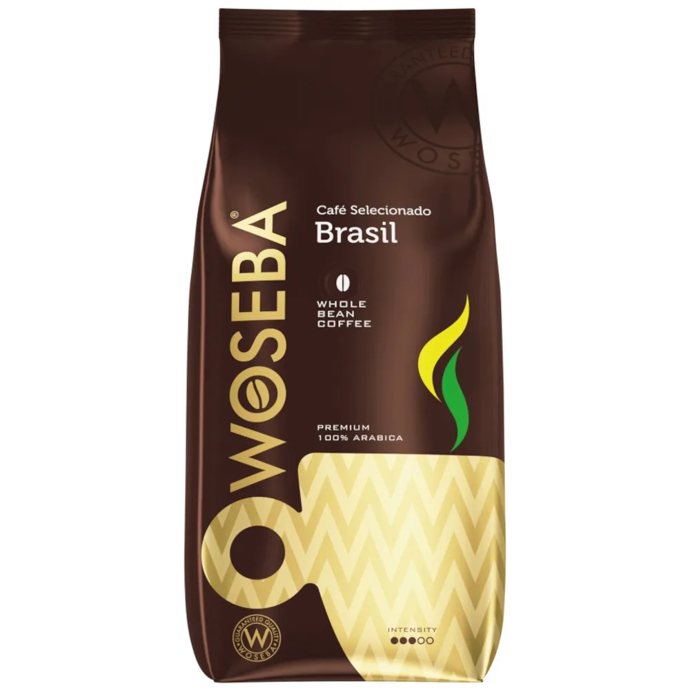 Kawa ziarnista WOSEBA Cafe Selecionado Brasil 100% Arabica 1kg
