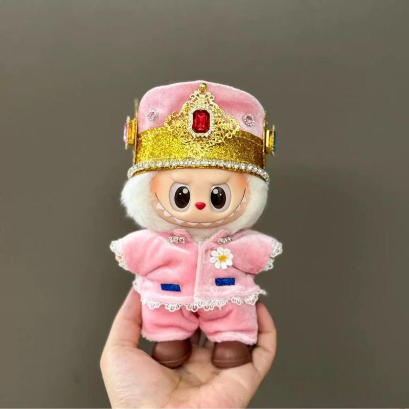 Gd такая же одежда для куклы Labubu, аксессуары для одежды, аксессуары для концертной короны, шляпы, стиль