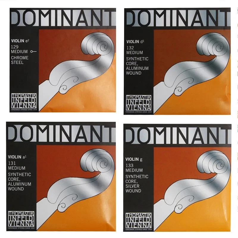 New Quality Thomastik Dominant 135B 135 Medium Violin Strings 4/4 Strings Full Set G D A E Strings