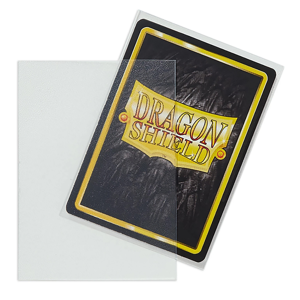 ゲーム用の透明なドラゴンシールドスリーブ,ボードゲーム用のフォギングプロテクター,高品質の保護カバー,66x91mm, 1箱あたり100個
