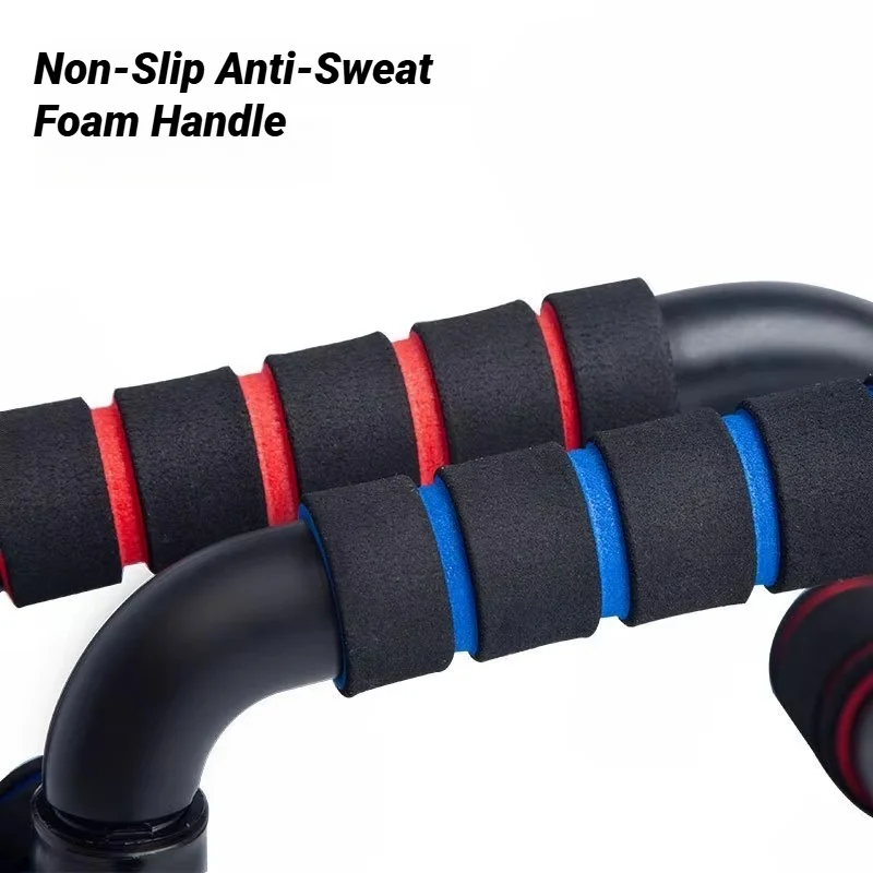 Non-SLIP Push Up H-Shaped Support Bar Stand Home Fitness Power Rack GYM จับ Pushup บาร์การออกกําลังกายแขนกล้ามเนื้อหน้าอกการฝึกอบรม