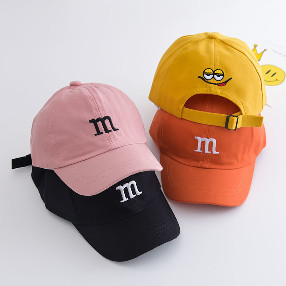 Children's Thin Visor Cap Handsome Letter Baseball Cap Outdoor Sun Hat