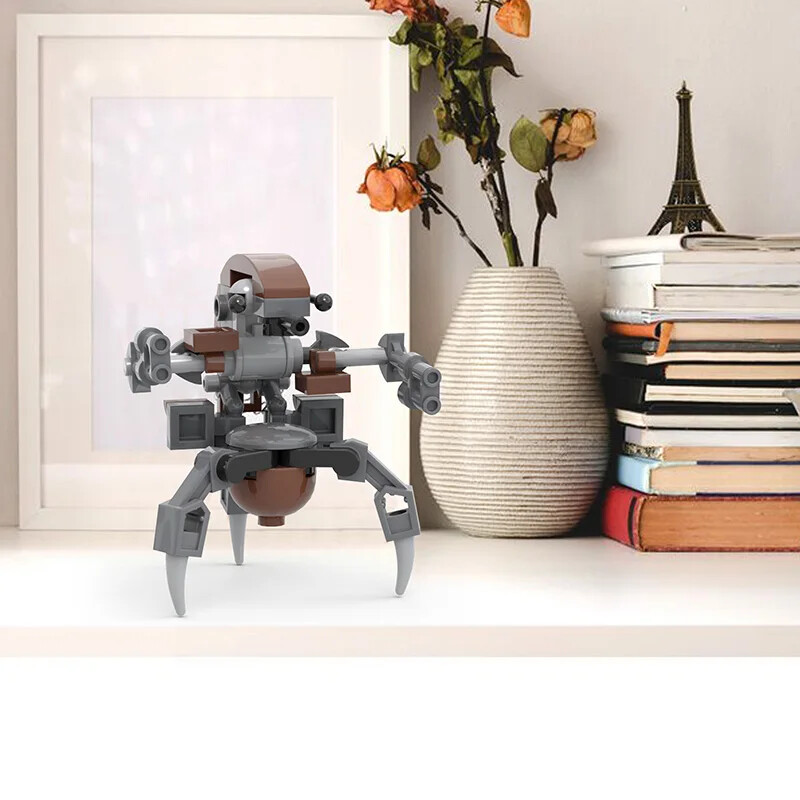 Space Wars Destroyer Droid Droideka Bausteine Sets Droideka The Clone Robot Kreative Bausteine für Kinder Geschenk