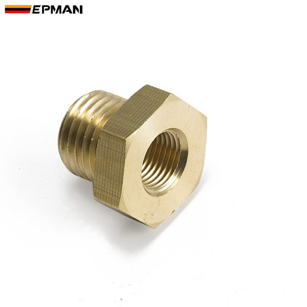 EPMAN 1/8" NPT auf M14x1,5 oder M16x1,5 männlich Druck Temperaturanzeige Sender Adapter M14 2267 EPCGQ204/EPCGQ211