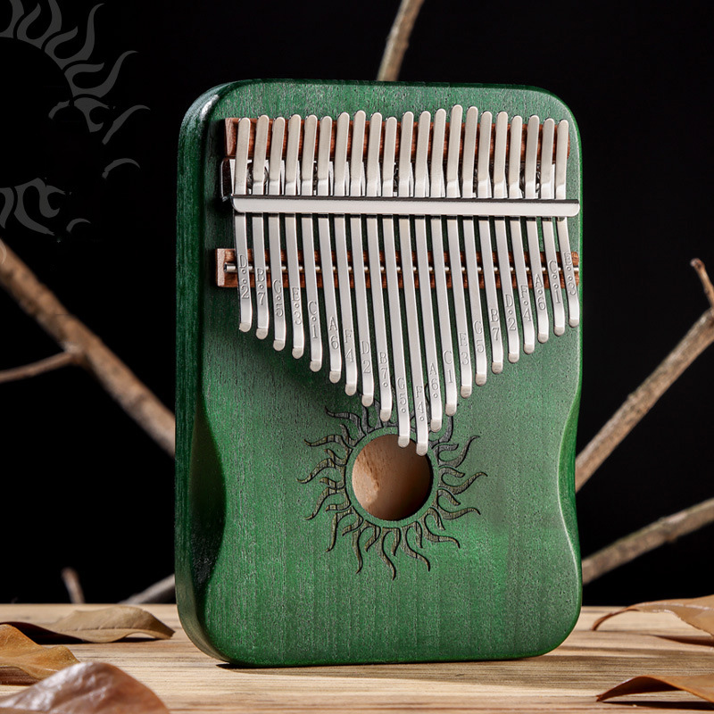 Hluru 17 21 teclas Kalimba dedo Piano Kalimba pulgar Piano teclado instrumento Musical Mbira para principiantes amantes de la música regalos