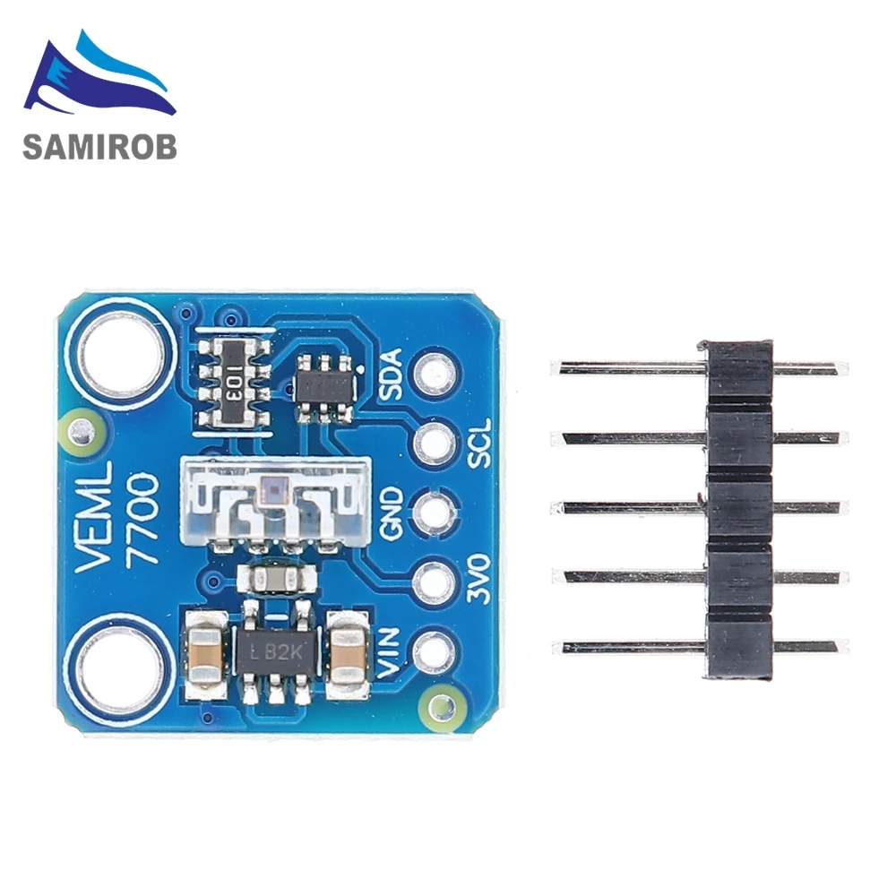 VEML7700 주변 광 센서 모듈 120k Lux 광 측정 센서 보드 Arduino Raspberry Pi 용 3.3V 5V I2C IIC 인터페이스