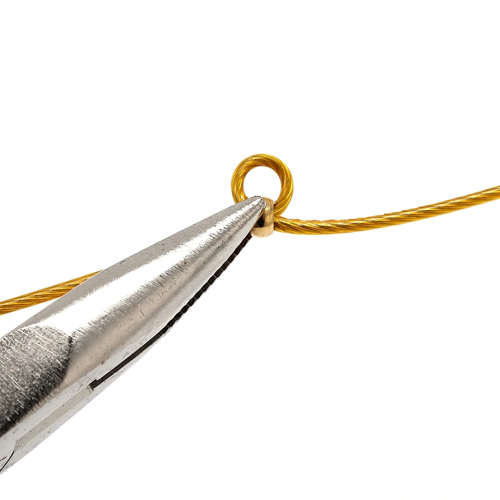 100pcs สแตนเลสสตีล Ball CRIMP End ลูกปัด Dia1.5/2/2.5/3/3.5/4mm Stopper Spacer ลูกปัดสําหรับ DIY เครื่องประดับทําผลการค้นหาอุปกรณ์