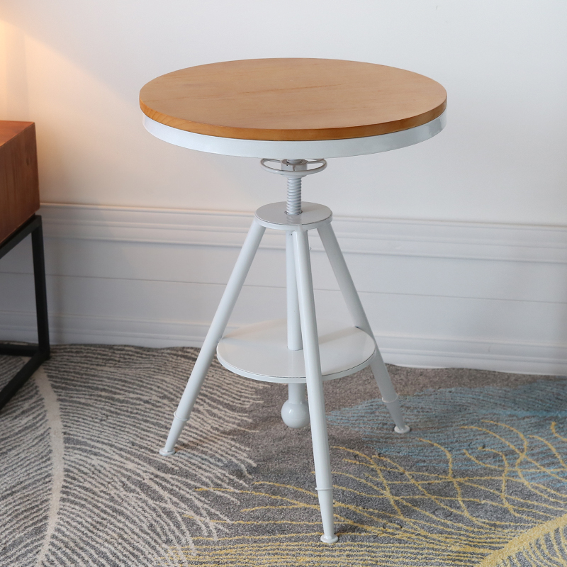 コーヒーテーブル,モダンな家具,木製の円,ティーテーブル,白,コーヒー,ダイニングルームとリビングルームのデザイナー