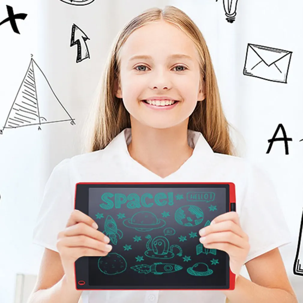 Tableta de escritura LCD de 6,5/8,5/10/12 pulgadas, tablero de dibujo, tablero gráfico electrónico, almohadillas de escritura portátiles ultrafinas, regalos para niños
