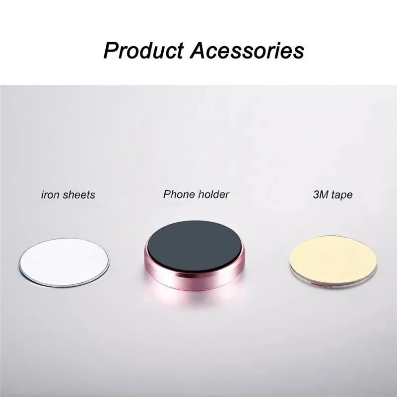 Universal magnetische Autotelefon halter Magnet halterung Stick auf Auto Armaturen brett Wand alle Handy für iPhone Xiaomi Samsung