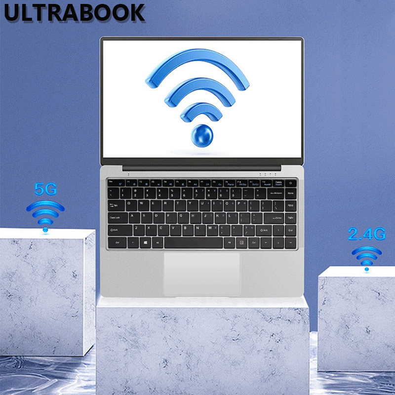 Windows 11 Proラップトップ,14.1x1920 FHD IPSディスプレイ,6g RAM,1080 GB/128GB/256GB/1T,デュアルバンドWi-Fi 512g/5g