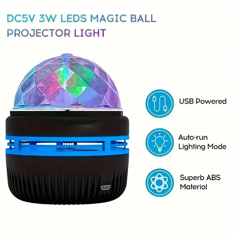 LED Star Galaxy Projector Nachtverlichting Sterrenhemel Projector Kerst Auto Roterende Verlichting 5V USB Kamer Slaapkamer Woondecoratie