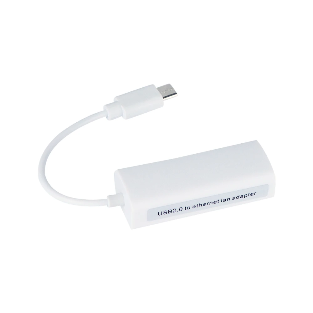 Новый сетевой адаптер Ethernet USB Type-C на RJ45 10/100, проводной Интернет-кабель для Macbook, адаптер для систем Windows
