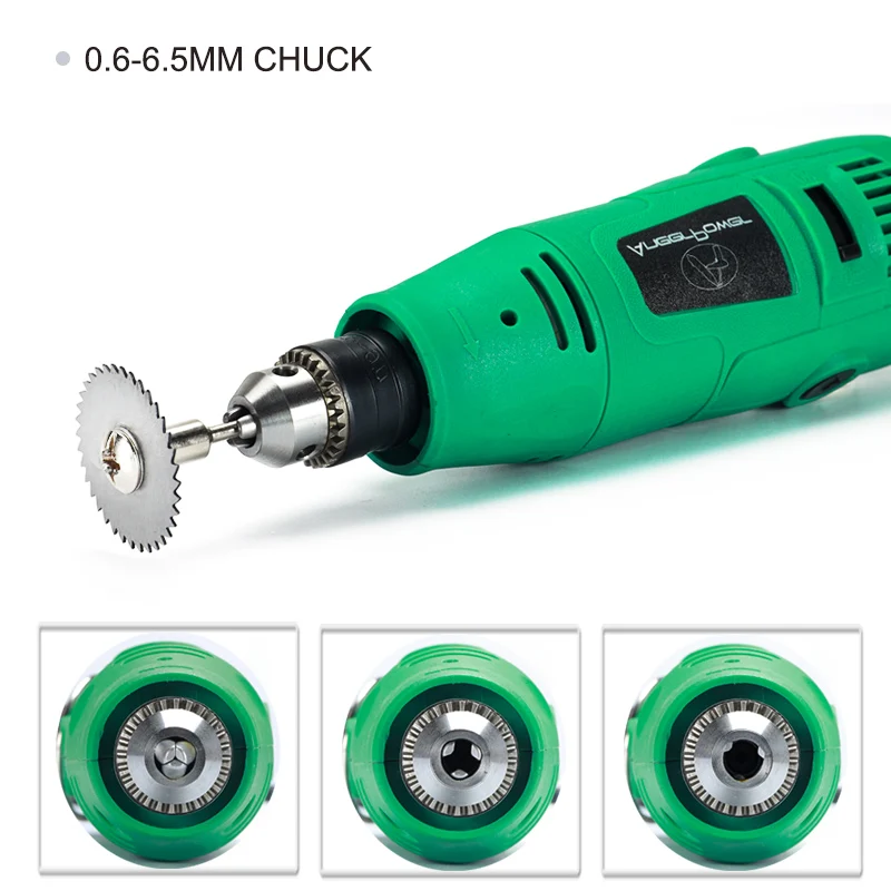 260W Mini DIY Máy Khoan Điện Chạm Khắc 5 Vị Trí Tốc Độ Biến Đổi Cho Dremel Khoan Dụng Cụ Quay Mini DIY Cắt máy Xay V. V...