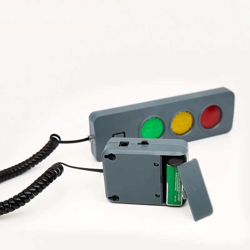 KOOJN Dispositivo de estacionamiento en GARAJE, Sensor de guía para automóvil, luz de tráfico LED, sistema de asistencia de estacionamiento automático