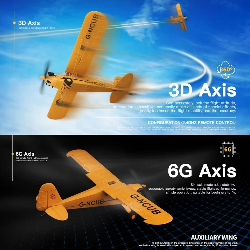 A160 WLtoys XKS 2.4G RC avion 650mm envergure moteur sans brosse télécommande avion 3D/6G système mousse jouets pour enfants cadeau