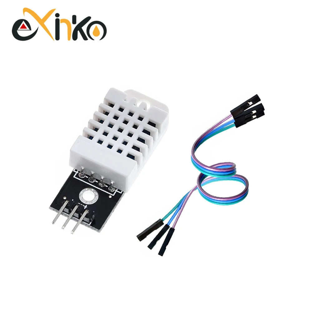 1-10pcs Digital Temperature and Humidity Sensor DHT22 AM2302 Module+PCB with Cable For Arduino