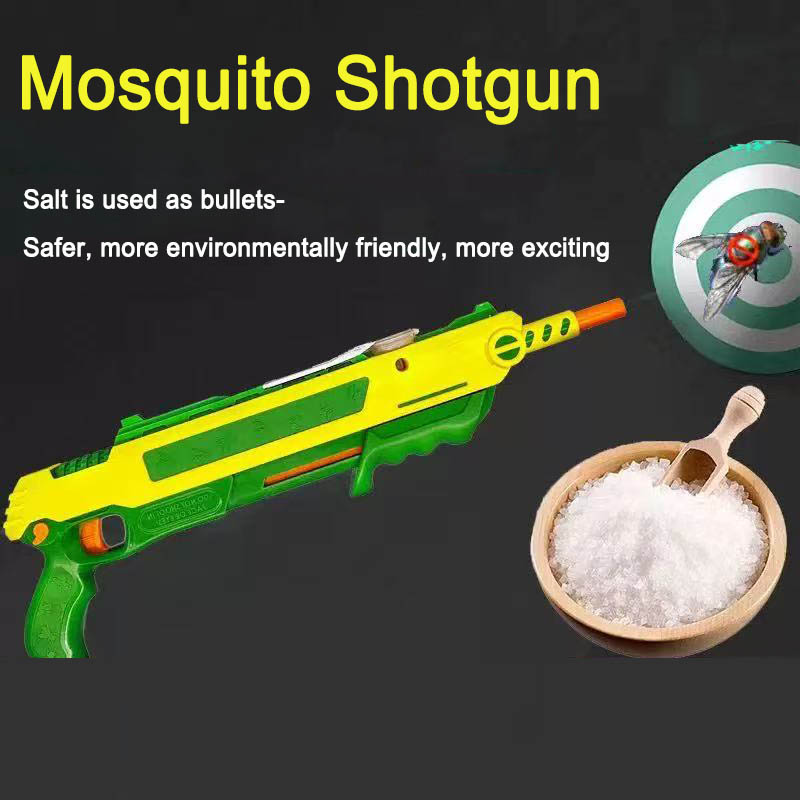 Novo modelo de arma de mosca e mosquito 3.0 presente do dia das crianças arma de sal espingarda de brinquedo adulto arma de mosquito e mosca