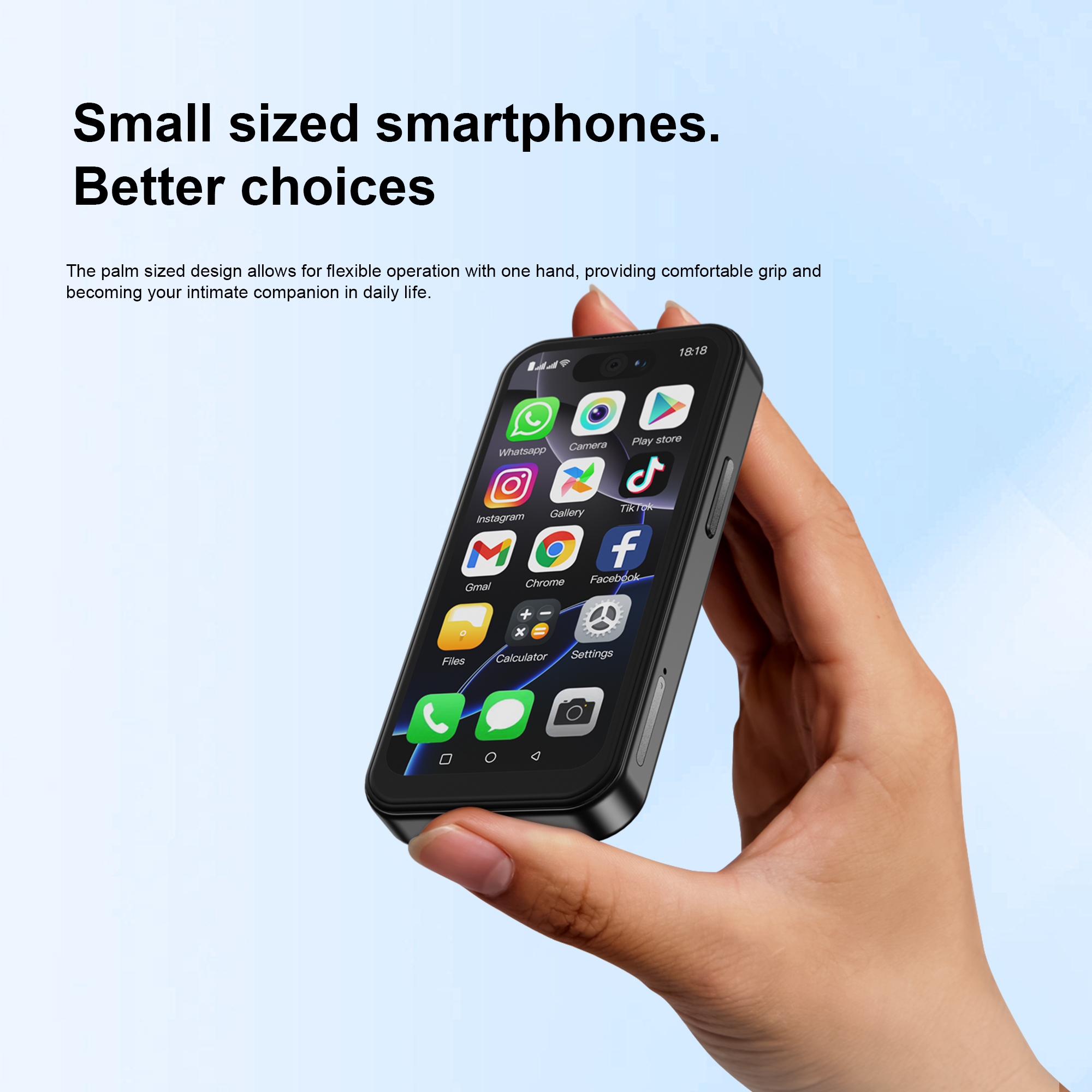 SERVO-Mini Smartphone 16PRO, 3G WCDMA, Touriste, EpiAndroid 8.1, 16 Go, Dean, WiFi, GPS Play, PR3.75, Plein Écran, Petits Smartphones de Poche