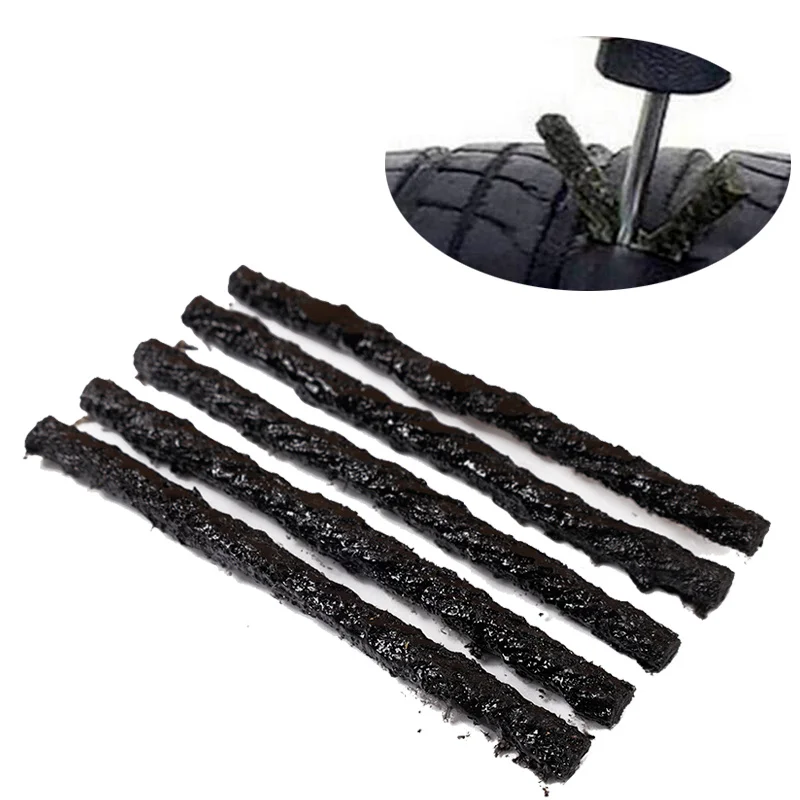 10/5 Chiếc Lốp Dải Băng Vệ Sinh Dạng Cao Su Stiring Keo Dán Xe Hơi Car Xe Đạp Xe Máy Lốp Đâm Thủng Dụng Cụ Sửa Chữa Phụ Kiện