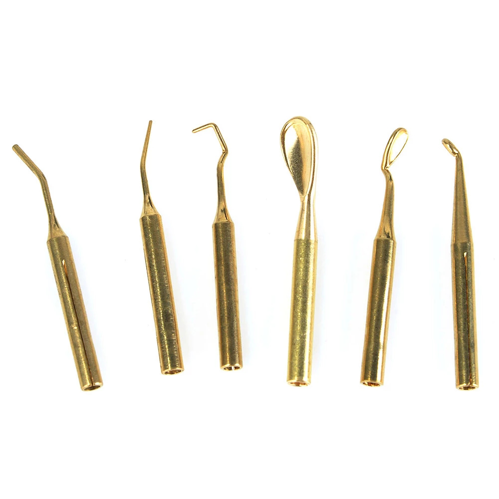 AZDENT-puntas de cera eléctrica Dental, cuchillo para tallar cera Dental, pluma, accesorios para lápiz