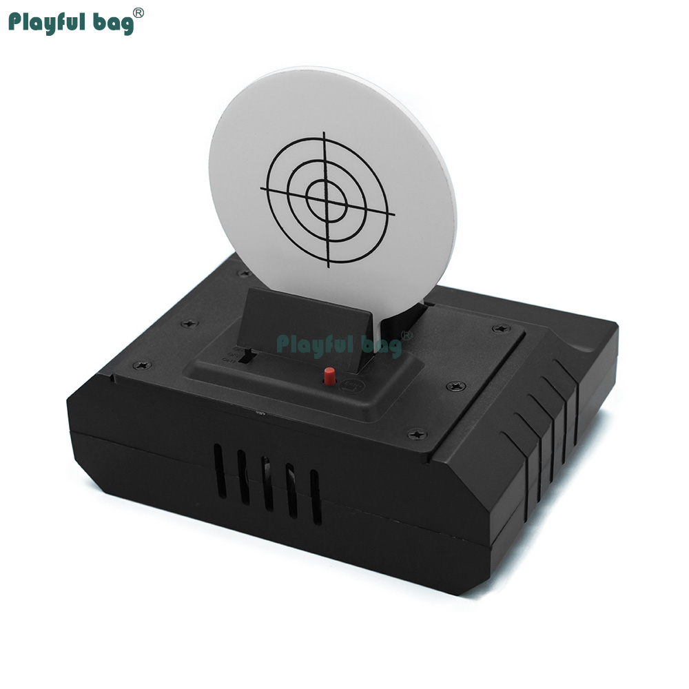 Playful bag CS sport laser sensor target Automatic reset Toy game device Indoor Training laser target Electric toys 2MW AQB116