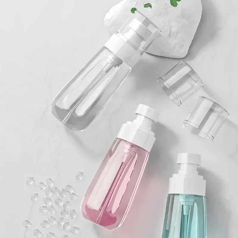 Portable Clear Spray Bottle Travel 30/60/100ml Perfume Atomizer Dispenser Bottle Mist Toner Lotion Empty Refillable Bottles
