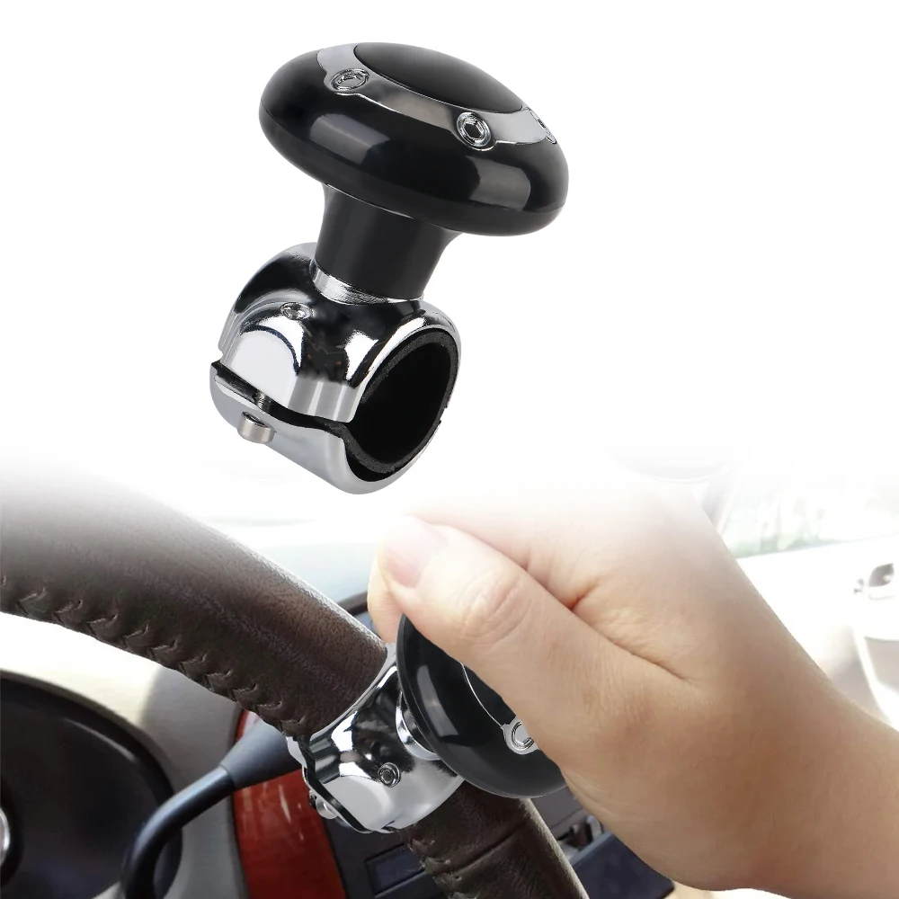 Auto Drehen Lenkrad Kugel Griff mit Lenkrad Spinner Knopf Universal Lenkrad Booster Spinner Knopf Rotierenden