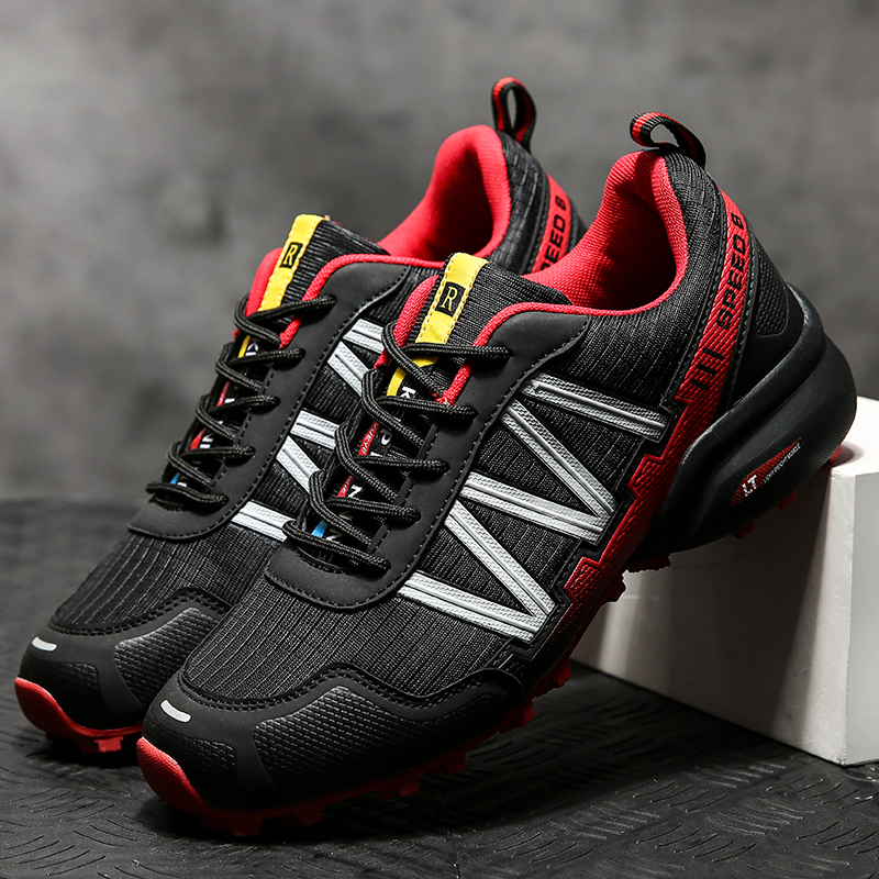 Men's Trail Running Shoes Fashion Walking Hiking Sneakers for Men Training Shoe Outdoor Snearker Mens Casual Workout Footwear