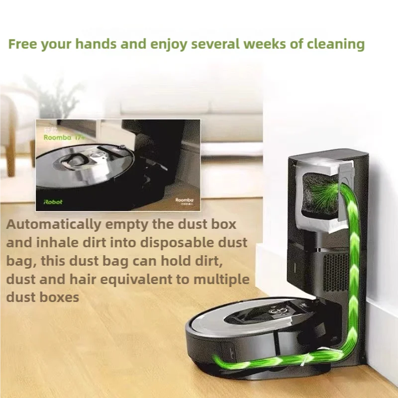 Dust Bags For iRobot Roomba i3 i4 i5 i5+ i7 i7+ E5 E6 E7 i3+ i4+ i6+ i8+ j6+ S9+ j7+ j8+ j9+ Accessories Replacement Dust Bag